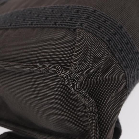 HERMES Her Line A Dos MM Backpack Canvas Gray Silver Auth ka579 main image 6